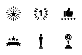Award And Trophy Icon Pack