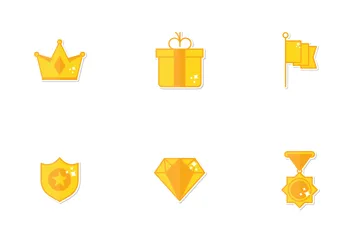 Award Stickers Icon Pack