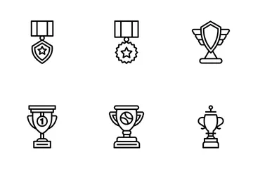 Awards Achievements Icon Pack