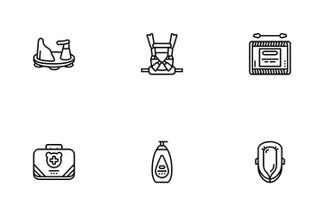 Baby Accessories And Equipment Icon Pack