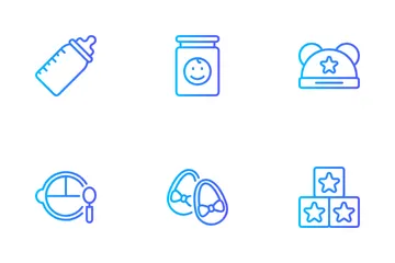 Baby And Equipment Icon Pack