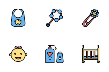 Baby And Toys Icon Pack