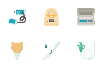 Baby Care Equipment Icon Pack