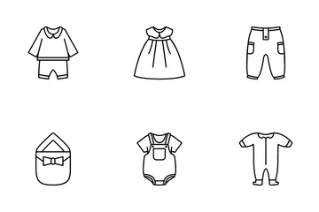 Baby Clothes Icon Pack