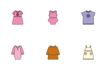 Baby Clothing Icon Pack