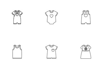 Baby Clothing Icon Pack