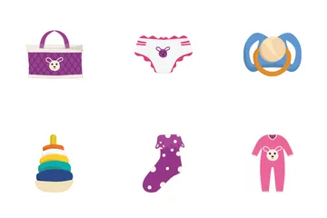 Baby Equipment Icon Pack