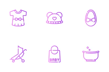Baby Equipment Icon Pack