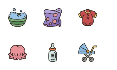 Baby Essentials Icon Pack