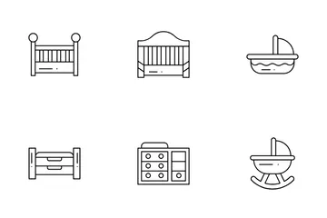 Baby Furniture Icon Pack