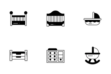 Baby Furniture Icon Pack