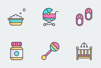 Baby Icon Set Icon Pack