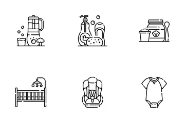 Baby Line - Parents Job Icon Pack