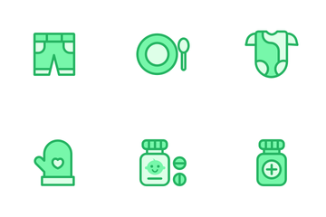 Baby - Mono Lineal Icon Pack