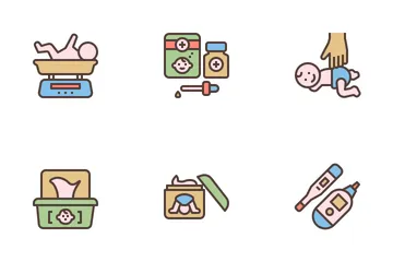 Baby's Health Icon Pack