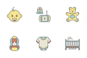 Baby Seating Icon Pack