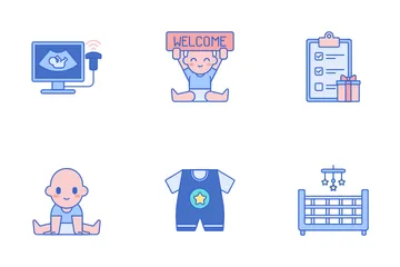 Baby Shower Icon Pack