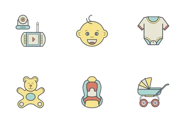 Baby Sitting Icon Pack