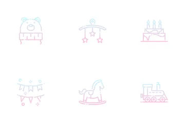 Baby Toy & Equipment Icon Pack