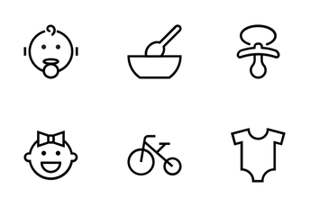 Baby Vector Icons Icon Pack