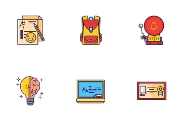 Back To School And Education Icon Pack