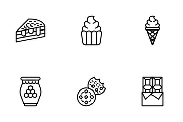 Bäckerei Icon Pack