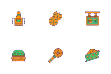 Bäckerei Icon Pack