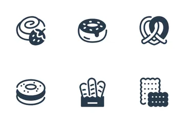 Bäckerei Icon Pack