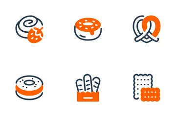 Bäckerei Icon Pack