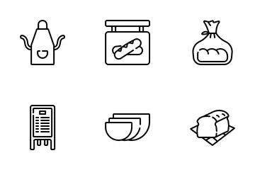 Bäckerei Symbolpack