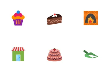 Bäckerei Icon Pack