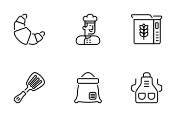 Bäckerei Symbolpack