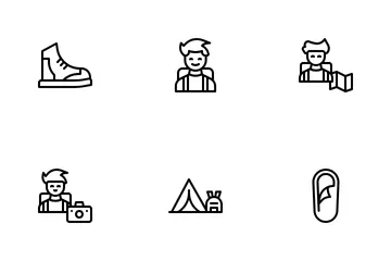 Backpacker Icon Pack