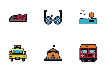 Backpacker Icon Pack