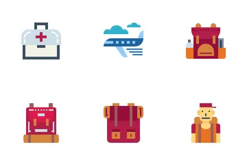 Backpacker Icon Pack