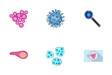 Bacteria  Icon Pack