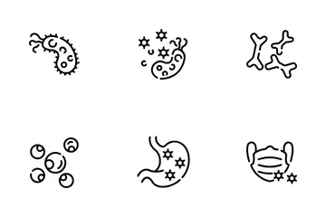 Bacteria Icon Pack