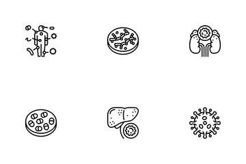 Bacteria Infection Icon Pack