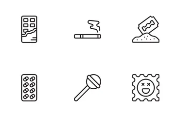 Bad Habits Icon Pack
