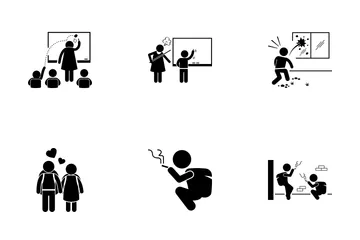 Bad Student Icon Pack