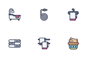 Badezimmer Icon Pack