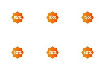Badge Discount Icon Pack