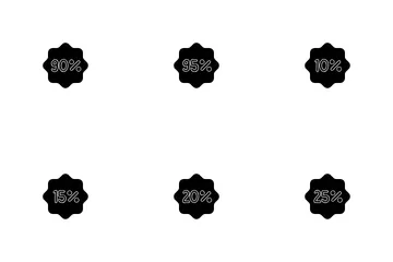 Badge Discount Icon Pack
