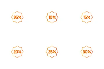 Badge Discount Icon Pack
