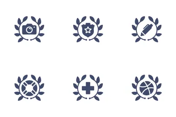 Insignes et réalisations Icon Pack