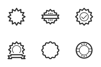 Badges & Stamps Icon Pack