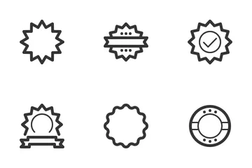 Badges & Stamps Icon Pack