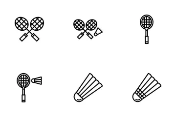 Badminton Icon Pack