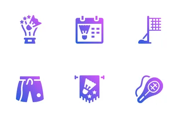 Badminton Icon Pack