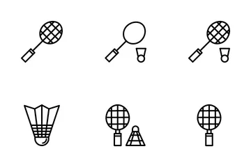 Badminton Icon Pack